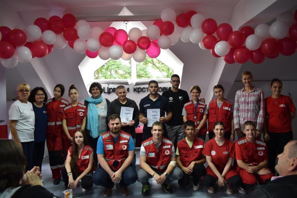 Održani sportski susreti dobrovoljnih davalaca krvi u Crvenom krstu Kovin